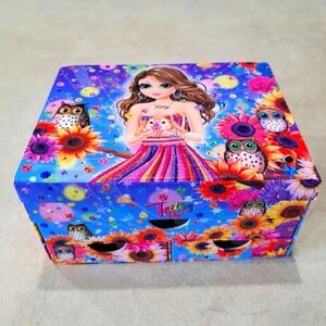 Lisa Frank Tatey Bug Trinket Box with Twinkle Lights Rare